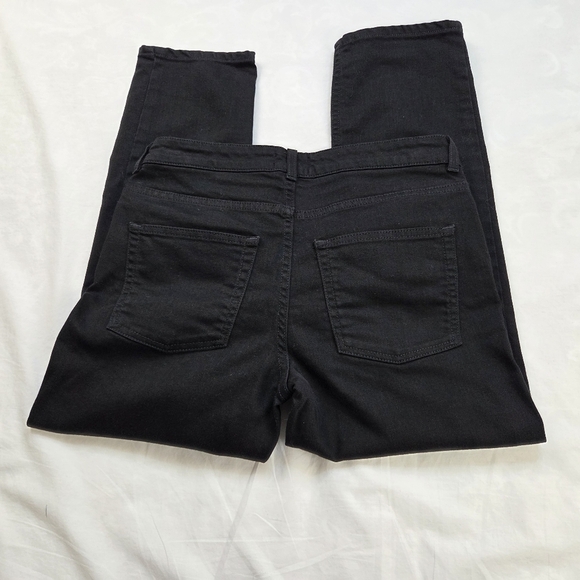 Acne Studios Acne Row Black Velvet Women's Jeans Size 28 Made in Italy - Picture 13 of 13